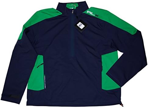 RLX Ralph Lauren Men Golf Paneled Performance Jacket Windbreaker (Xtra Large)