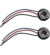 1157 Led Bulb 2pcs 3157 4157 Bulb Socket Brake Turn Signal Light Harness Wire Plug Connector E Vim Tools - Foto 7