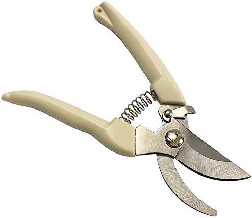 Pruning Shears Extra Hardness Extra Sharp Tree Clippers Garden Hand Pruners - Cutting Easier Ergonomic, Comfortable Slip-Less Effort,Bypass Pruning Shears with Safety Lock Gardening Scissors 4