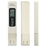 TDS EC Meter 2017 Lastest Handheld Conductivity Electrodes,Water Quality Tester Kit 0-9999ppm Accurate and Reliable for Drinking Water, Hydroponics, Aquariums, etc.