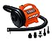 WOW Sports - High Pressure Air Pump-Powerful Electric Air Pump - 5 Universal Adapters - 120 Volt 600 Liter / Minute - Orange