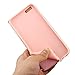 Nouske Smart Touch Case S-View Window Flip Cover/Magnetic Closure/Stand/TPU bumper/360 Protection for 5.5 inch iPhone 6 Plus/iPhone 6S Plus, Rose Gold