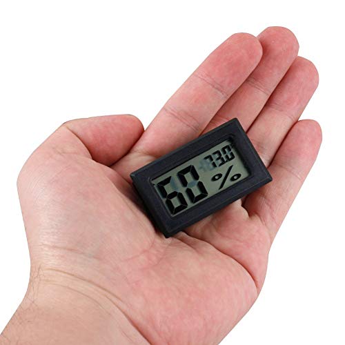 Qooltek Mini Digital Hygrometer Thermometer Indoor Humidity Monitor