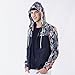 Amcupider Men's Contrast Zip Front-Zip Jacket Medium Black