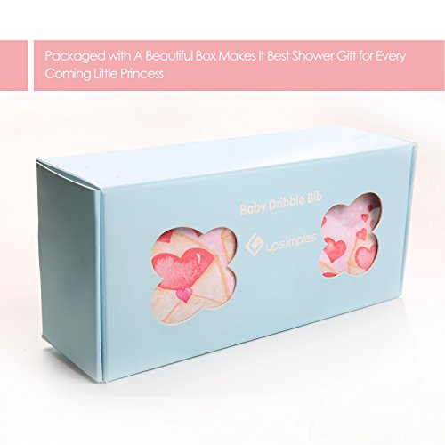 6 Upsimples+Drooling+Teething+Absorbent+Hypoallergenic
