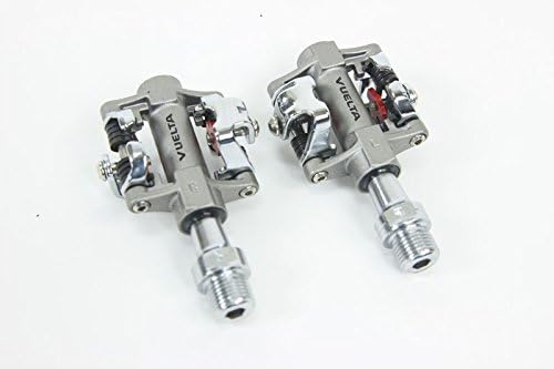 Wellgo M717 Vuelta Clipless Cr Moly Dual Sided Shimano SPD Style MTB 9/16 Pedals