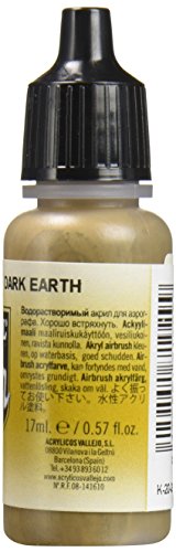 Vallejo Dark Earth Paint, 17ml