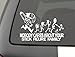 ChainSaw Decal Nobody cares about YOUR STICK FIGURE FAMILY Funny Vinyl Sticker 8