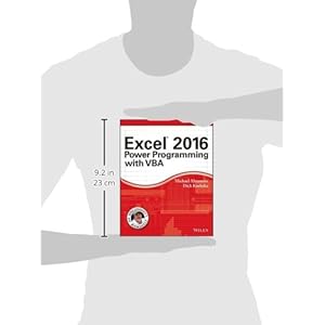 Excel 2016 Power Programming with VBA (Mr. Spreadsheet's Bookshelf)