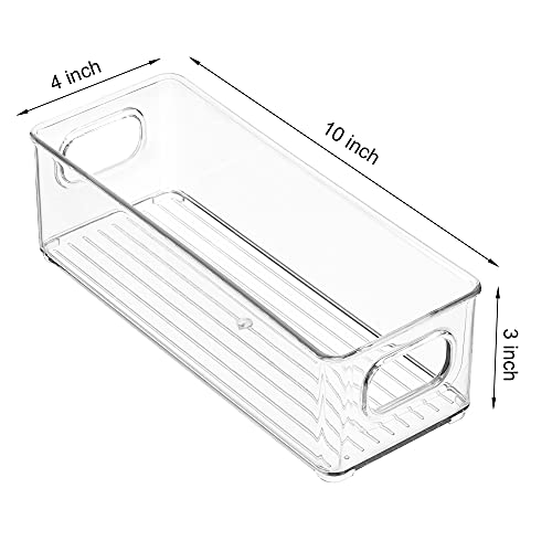 iPEGTOP Refrigerator Organizer Bins Containers Stackable Fridge Food