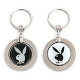 Playboy Double Trouble Keychain Key Ring