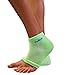 KidSole RX Gel Sports Sock for Kids with Heel Sensitivity from Severs Disease, Plantar Fasciitis. US Kid's Sizes 2-7 (Neon Green)