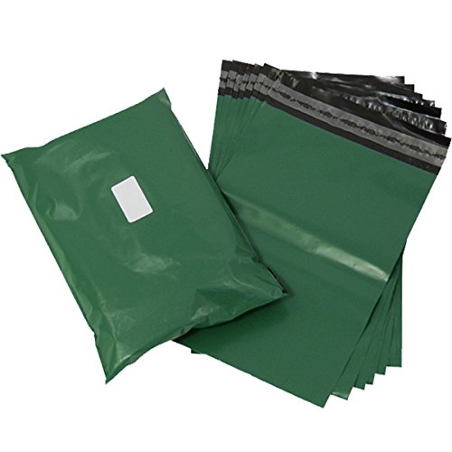 Triplast 18 x 24-Inch Plastic Mailing Postal Bag - Olive Green (Pack of 250)