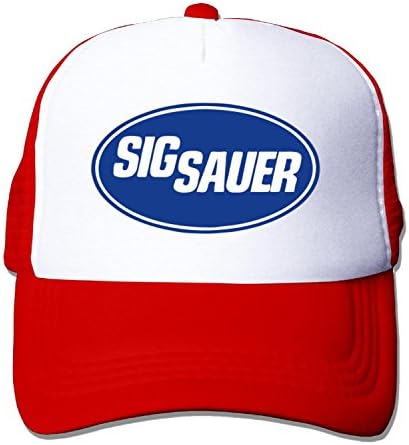 Sig Company Unisex Adjustment Mesh Trucker Cap Hat Red (5 colors)
