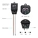 LeHatori Soil Tester, 3-in-1 Soil Test Moisture Light pH Meter Testing Tool Kit Indoor Outdoor Plants Vegetables Herbs Care Soil Sensor for Home, Garden, Farm and Lawn (Black)thumb 1