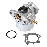 Senrob 799868 Replacement Carburetor for Briggs&Stratton 498170 497586 497314 698444 498254 497347 with Gasket & O-Ring, 4-7 hp Engines with No Choke
