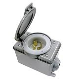 Leviton 37830-KIT 30-Amp Generator Power Cord Inlet