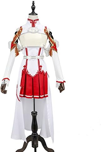 Amazon Co Jp Sweeteasy Cosplay Costume Combat Clothes Asuna Yuuki Asuna Sword Art Online Style New Year Kimono Stage Clothes Stage Clothes Cosplay School Festival Cultural Festival Fancy Dress Party Tdl Usj Halloween End