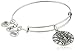 Alex and Ani Hand of Fatima II Expandable Rafaelian Silver-Tone Bangle Bracelet