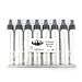 4oz Bullet-style Aluminum Fine Mist Spray Aluminum Atomizer Bottles: 8-pack