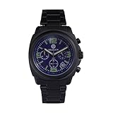 SILILUN® Men Quartz Analog Multifunctional Business Watch Sport Watch Stainless steel Band- Blue