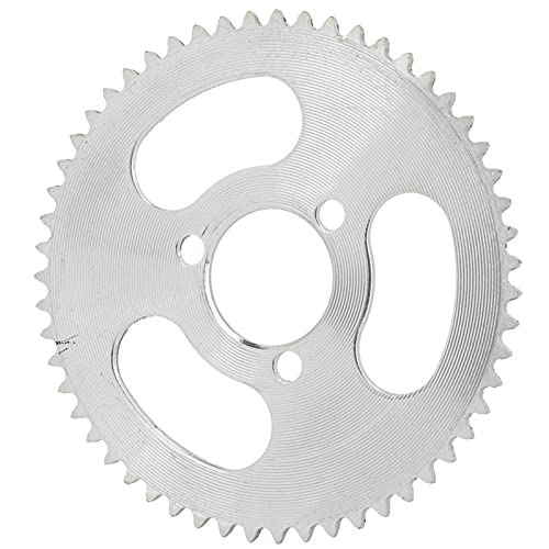 Keenso Electric Scooter Sprocket, Metal 55 Tooth 25H 3 Holes Crankset Gear Plate Electric Scooter Sprocket Accessory for Drive Chain and Kog Riding