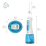VAVA Water Dental Flosser with 3 Interchangeable Jet Tips, Easy-to-Clean Water Reservoir, Preset Modes for Optimal Flossing, Leak-Proof Electric Dental Floss, Portable Cordless Design