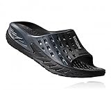 Hoka One One Women's Ora Recovery Slide (8, Black/Anthracite)
