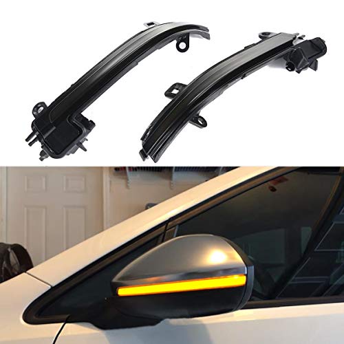 Moshbu Smoked Lens Dynamic Sequential Blink LED Side Mirror Turn Signal Light Strip Assembly for BMW 1 2 3 4 Series i3 (F20 F21 F22 F30 F32) - Thumbnail 7