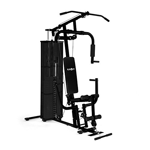 Banc De Musculation Multifonction Leikefitness 8400 - Pour Squats, Abdominaux, Extensions - 150kg Capacity