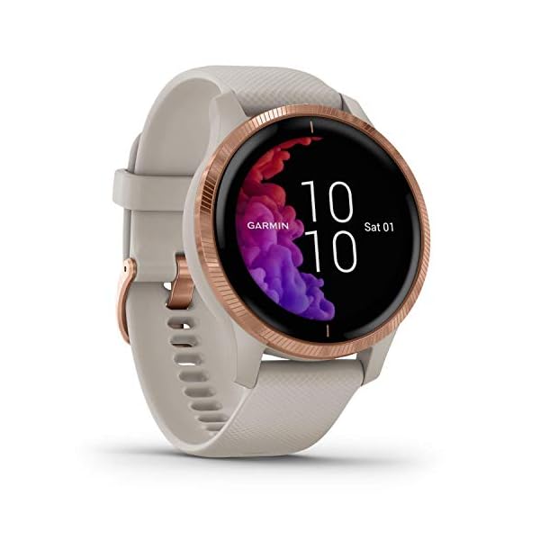 Garmin Venu, GPS Smartwatch with Bright Touchscreen Display, Features Music, Body Energy Monitoring, Animated Workouts…
