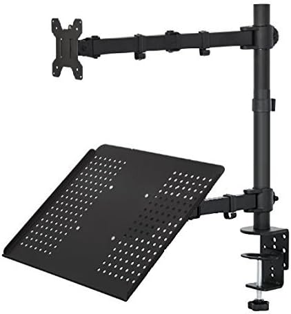 Monitor Extension Arm Mount Stand Desktop Clamp