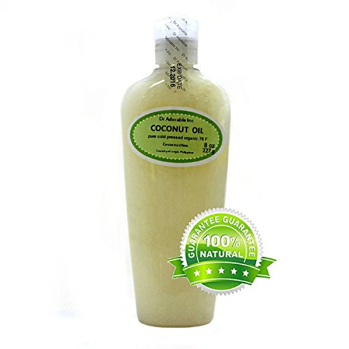 Organic Pure Coconut OIL 92 Degree 8 Oz