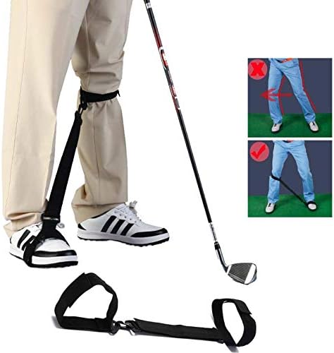 Amy Sport Golf Swing Trainer Leg Correction Belt Training Aid Post Orthotics Strap, Professional Poster Corrector for Men Women Golfer Beginners Practice Amy Sport Golf Swing Trainer Leg Correction Belt Training Aid Post Orthotics Strap, Professional Poster Corrector for Men Women Golfer Beginners Practice
