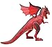 Liberty Imports Remote Control RC Dragon Toy LED Light Up Walking Dragon Roaring and Spraying Smoke, Shaking Head, Light Up Eyes and Sounds