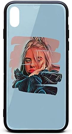 Phone Case for iPhone X XS Billie Eilish Cute Design Slim Bumper TPU Supreme Cases Cover