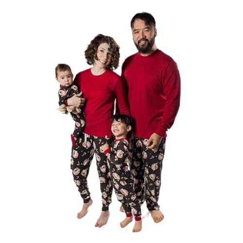 Burt's Bees Baby Family Matching Holiday Pajamas - Organic Cotton PJs for Infan…