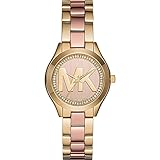 Michael Kors Watches Mini Slim Runway Two-Tone Three-Hand Watch