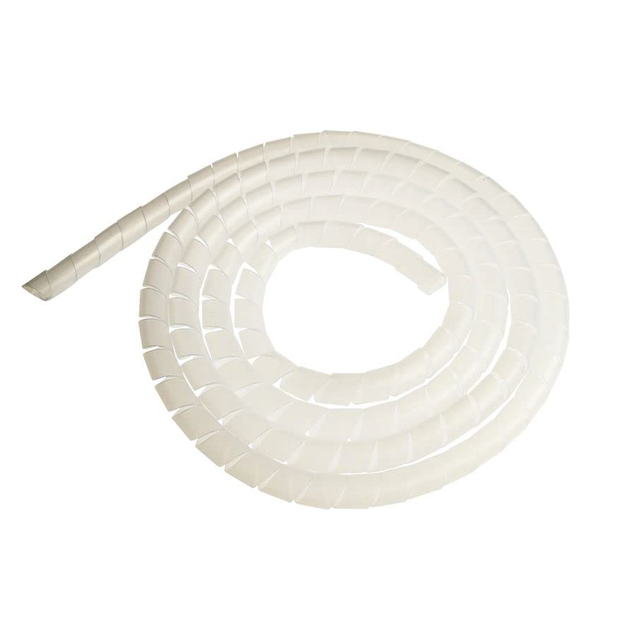 cyclingcolors Gaine spiralée Transparente Flexible Transparent Cable Spiral Hose, Durchmesser 8mm, länge 1m