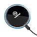 [2018 UPGRADED] Best Wireless Charger - HappyHapi Auto Safety Qi Wireless Charging Pad for for iPhone 8 or iPhone X,Universal For All Qi-Enabled Devices