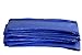 Machrus Upper Bounce Trampoline Replacement Safety Pad 6FT - 16FT Round-Trampolines Spring Cover PVC Trampoline Skirt (Blue, 15 ft)