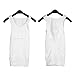 Mens Slimming Body Shaper Undershirt Vest Shirt Abs Abdomen Shaperware (Large, White)