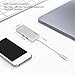 Lenovo USB-C Hub, Type C Adapter with HDMI Port, Gigabit Ethernet Port, USBC Charging Port, 2 USB 3.0 and 1 USB 2.0 Ports, SD/TF Card Reader, Compatible for MacBook Pro and More USB C Devices