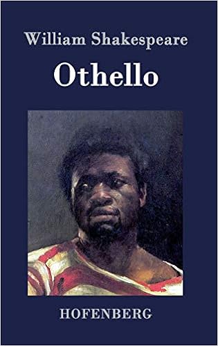 Othello Eine Tragodie Amazon De William Shakespeare Bucher