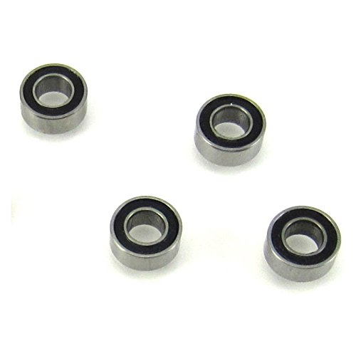 3x6x2.5mm Precision Ball Bearings Rubber Seals (4) MR63-2RS