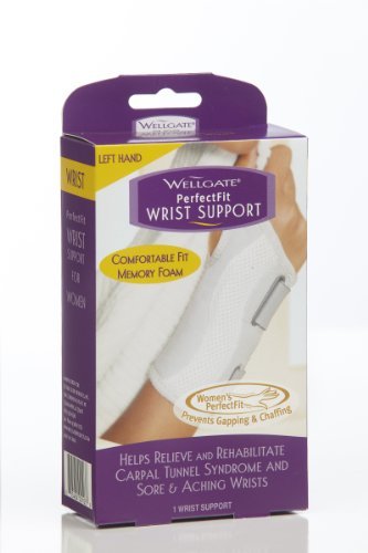 Wellgate for Women PerfectFit Wrist Support, Left Hand by Wellgate for Women