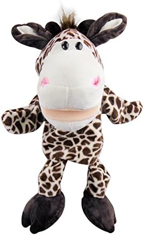 HOULWOND 12" Babies Toddlers Velour Cute Animal Full Body Hand Puppet Toys