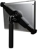 iShot G10 Pro Large Universal iPad Pro Tablet Tripod Mount + Camera Tripod Adapter Hand-Held Monopod w/ 360° Swivel Mini Ball Head - Works with Case - Compatible with iPad Pro and Other 8-13