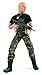 World Peacekeepers Army Men Action Figures: 30-Pt. Full-Motion 12-Inch Army Toys w/ Ninja Grip, M4 Military Carbine, Scope & Bipod (Black-Shirt Edition)