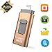 USB Flash Drive 256GB for iPhone Photo Stick backup iPhone Memory Stick External Storage Thumb Drive for iPhone 11 Pro X XR XS MAX 6 7 8 Plus iPad Pro PC Android Password Touch ID Protected Flash Gold